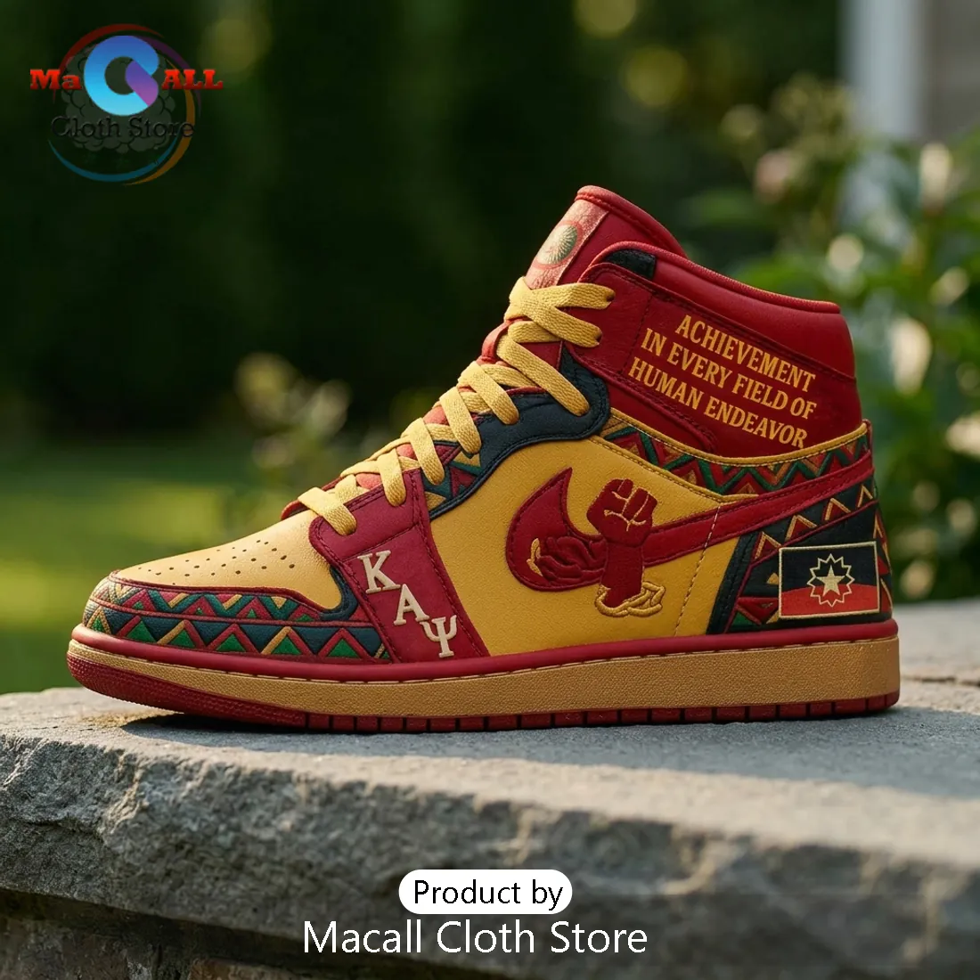Kappa Alpha Psi High Achievement Edition Air Jordan 1 Sneakers Kappa Alpha Psi High Achievement Edition Air Jordan 1 Sneakers