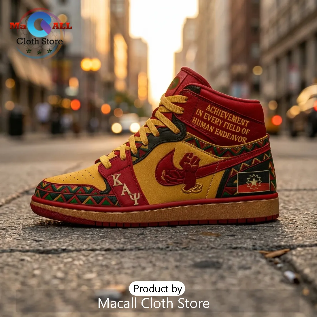 Kappa Alpha Psi High Achievement Edition Air Jordan 1 Sneakers Kappa Alpha Psi High Achievement Edition Air Jordan 1 Sneakers