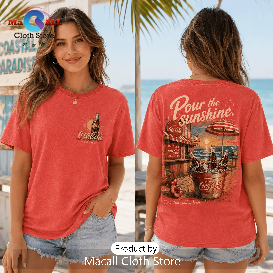 Coca-Cola Golden Days Red T-Shirt 2026 Coca-Cola Golden Days Red T-Shirt 2026