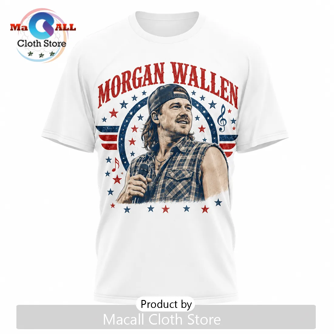 Morgan Wallen American Eagle 1776-2026 T-Shirt Morgan Wallen American Eagle 1776-2026 T-Shirt