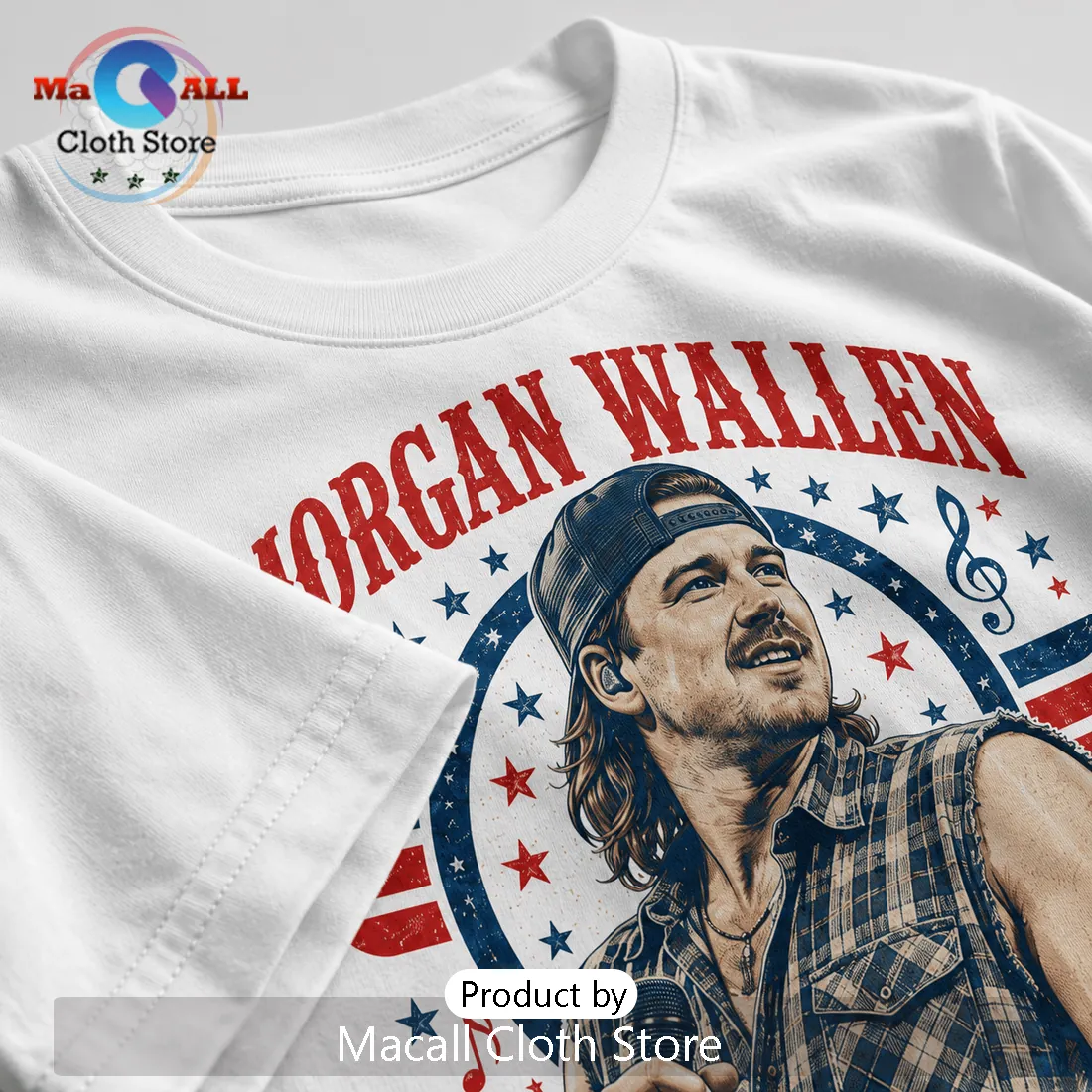 Morgan Wallen American Eagle 1776-2026 T-Shirt Morgan Wallen American Eagle 1776-2026 T-Shirt