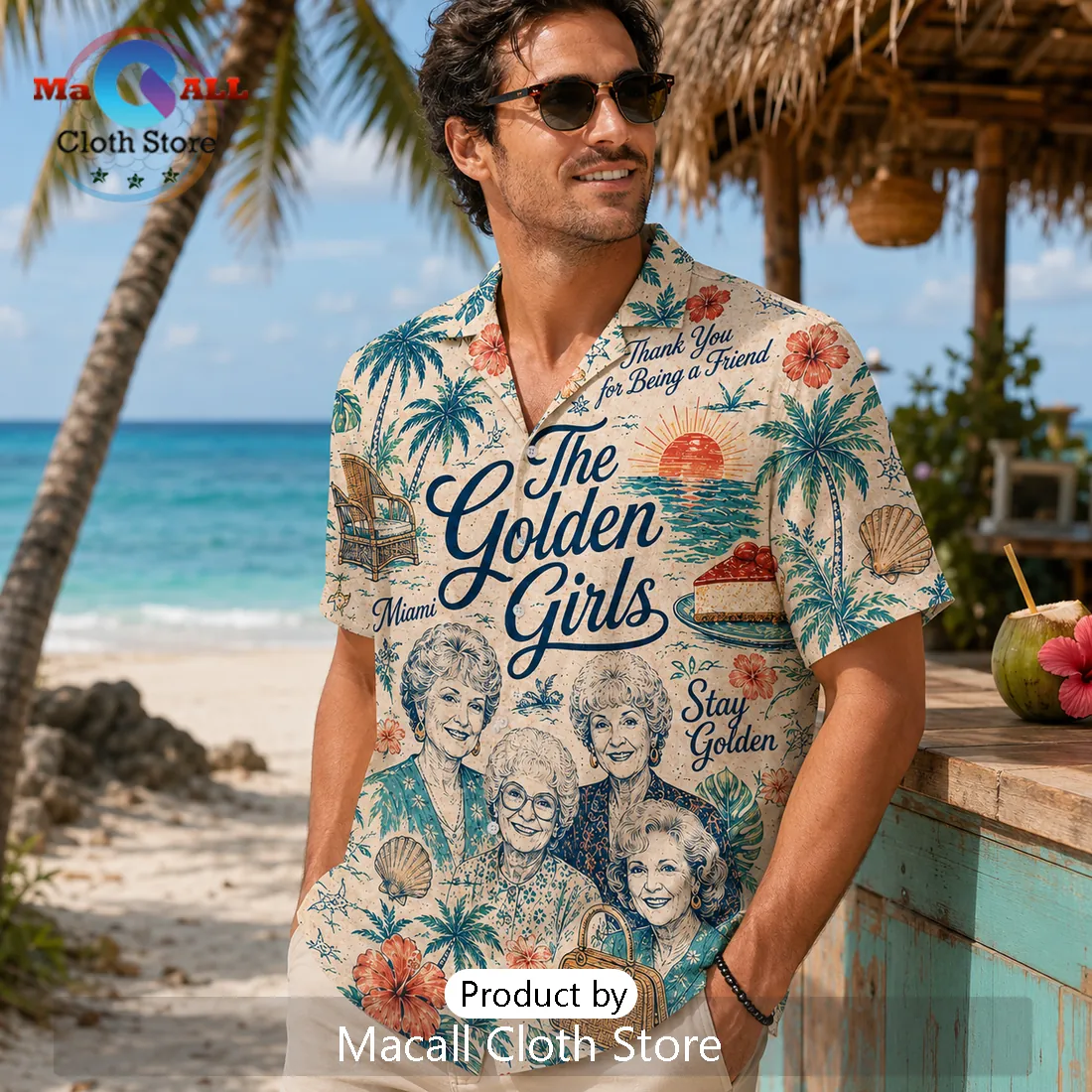 The Golden Girls Premium Tropical Hawaiian Shirt 2026 The Golden Girls Premium Tropical Hawaiian Shirt 2026