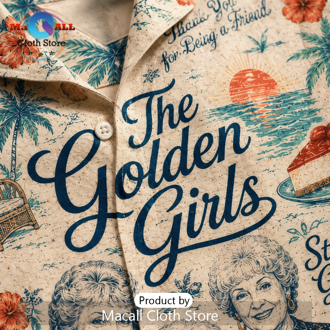 The Golden Girls Premium Tropical Hawaiian Shirt 2026 The Golden Girls Premium Tropical Hawaiian Shirt 2026