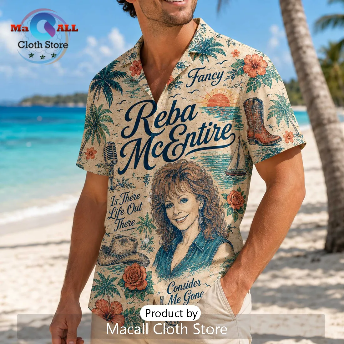 Reba McEntire Tropical Summer Hawaiian Shirt 2026 Reba McEntire Tropical Summer Hawaiian Shirt 2026