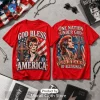 God Bless America One Nation Under God 250 Years Red T-Shirt
