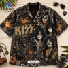 AC/DC Vintage Navy Hawaiian Shirt
