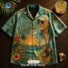 KISS Rock Band Black Pattern Hawaiian Shirt