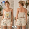Hello Kitty Illustrated Tank and Shorts Loungewear Set Hello Kitty Illustrated Tank and Shorts Loungewear Set