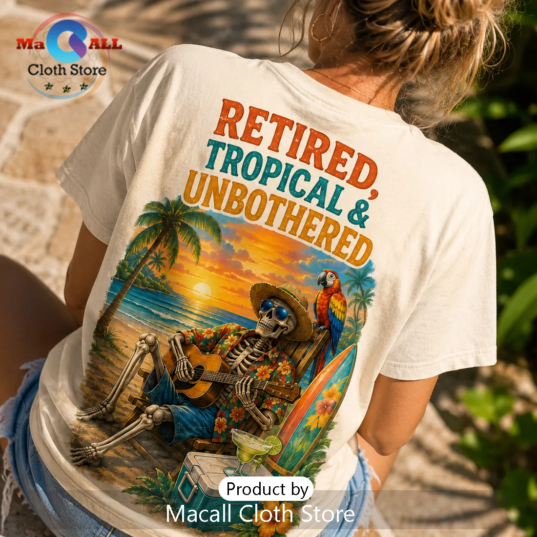 Jimmy Buffett Retired Tropical 2026 T-Shirt Jimmy Buffett Retired Tropical 2026 T-Shirt