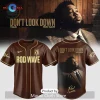 Rod Wave Don’t Look Down Tour Black Baseball Jersey Rod Wave Don’t Look Down Tour Black Baseball Jersey