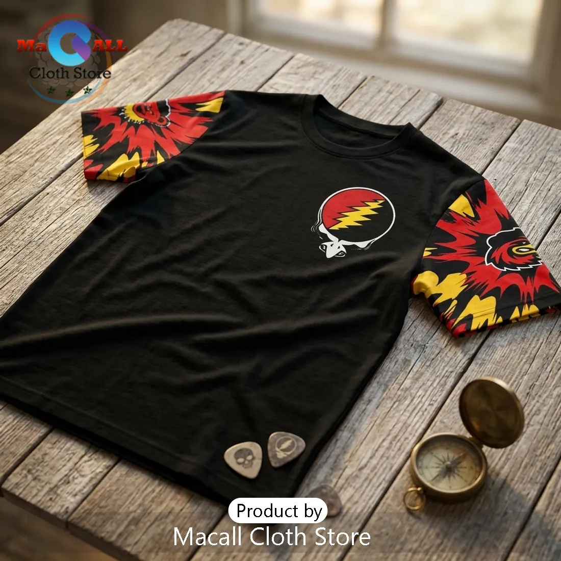 Rochester Red Wings Grateful Dead Night Tie Dye T-Shirt Rochester Red Wings Grateful Dead Night Tie Dye T-Shirt