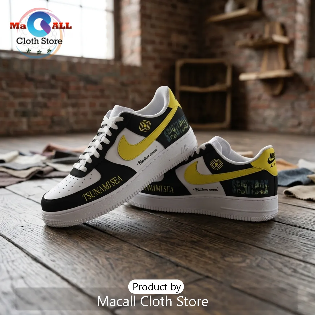 Spiritbox Tsunami Sea Tour 2026 Custom Low Top Sneakers Spiritbox Tsunami Sea Tour 2026 Custom Low Top Sneakers
