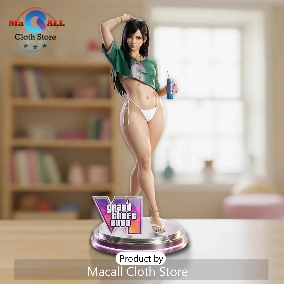 Grand Theft Auto VI Custom Character Acrylic Statue