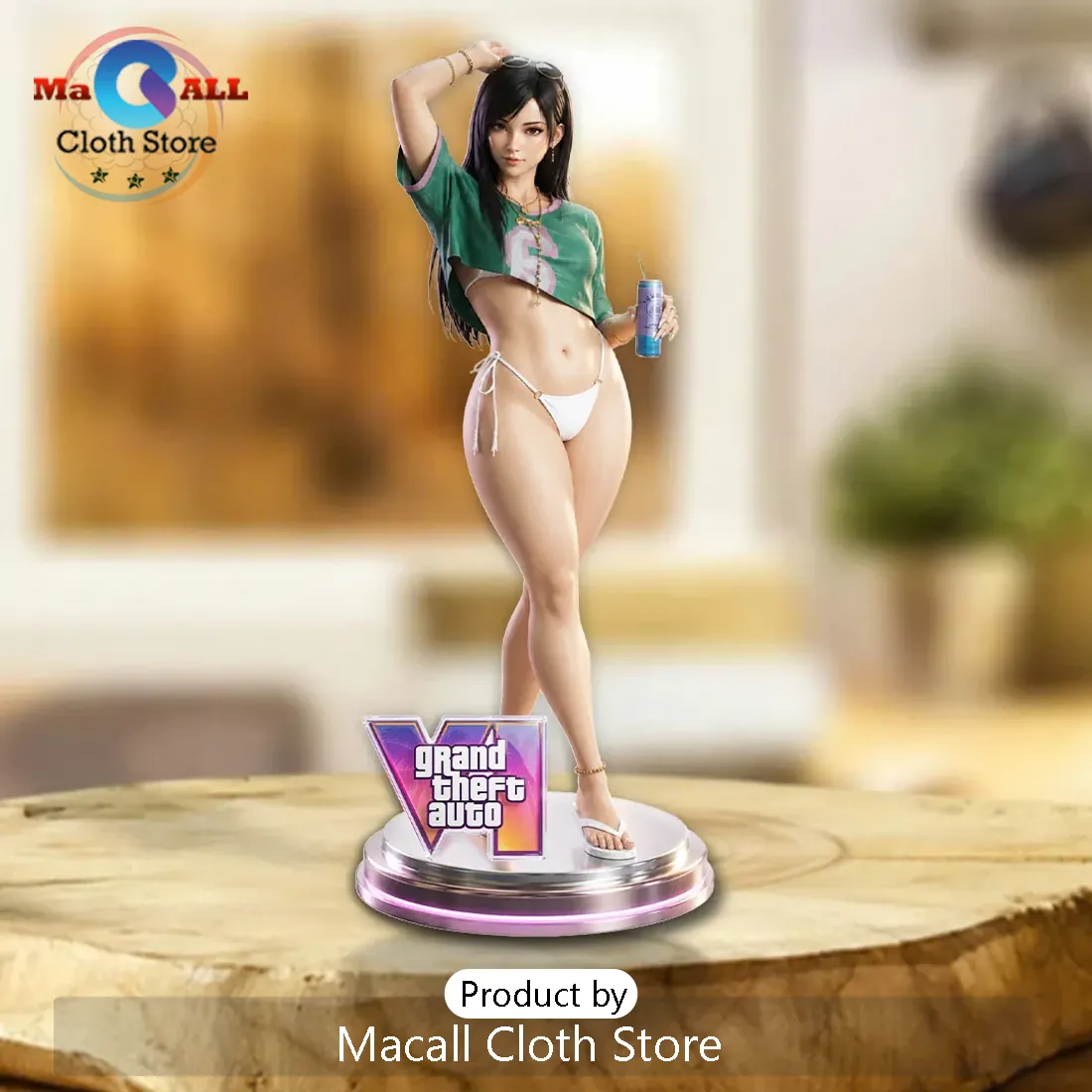 Grand Theft Auto VI Custom Character Acrylic Statue
