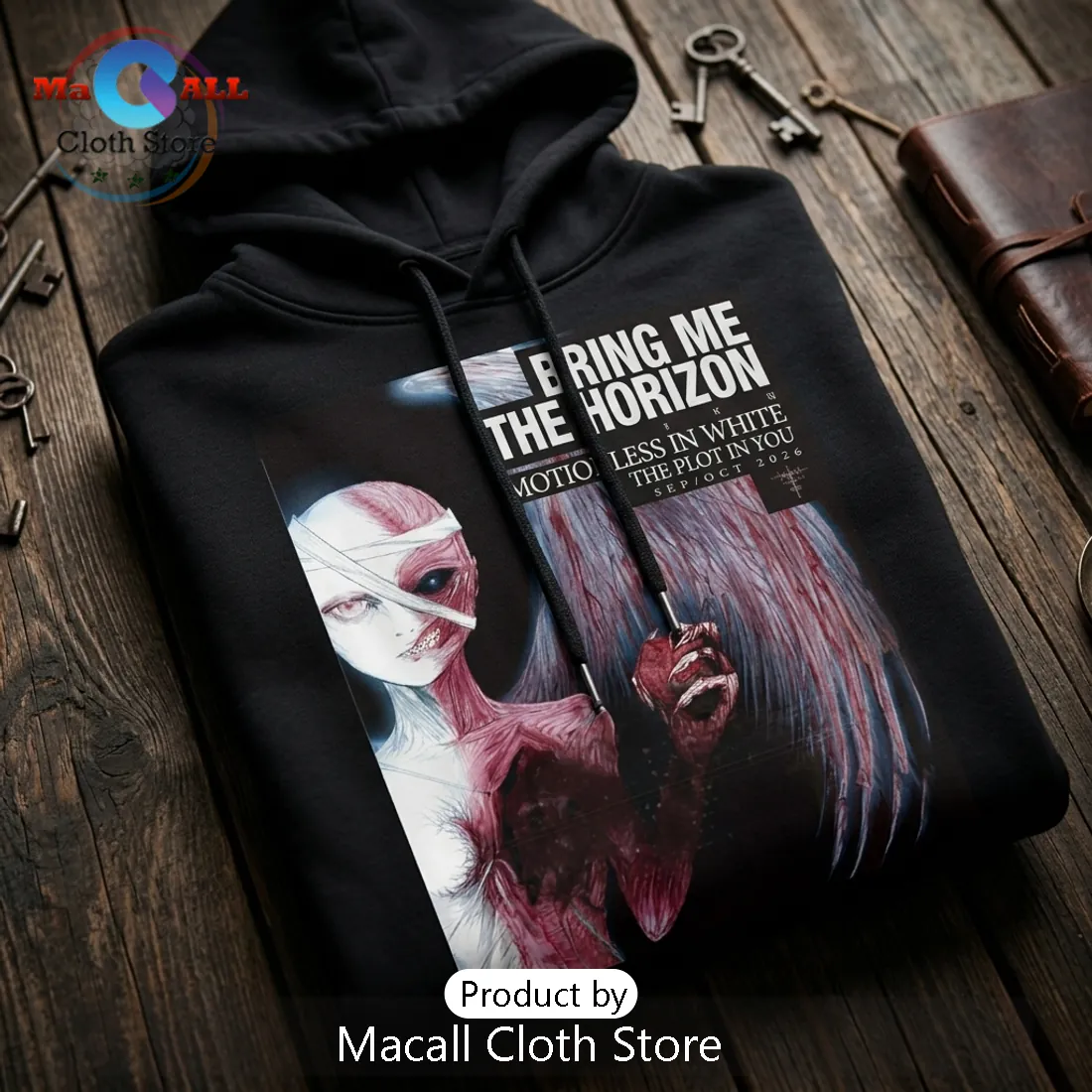 Bring Me The Horizon Post Human Nex Gen Tour Hoodie Bring Me The Horizon Post Human Nex Gen Tour Hoodie