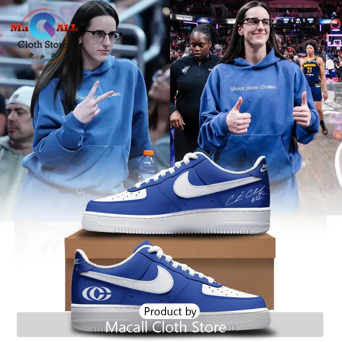 Caitlin Clark Limited Edition Air Force 1 Sneakers 2026 Caitlin Clark Limited Edition Air Force 1 Sneakers 2026