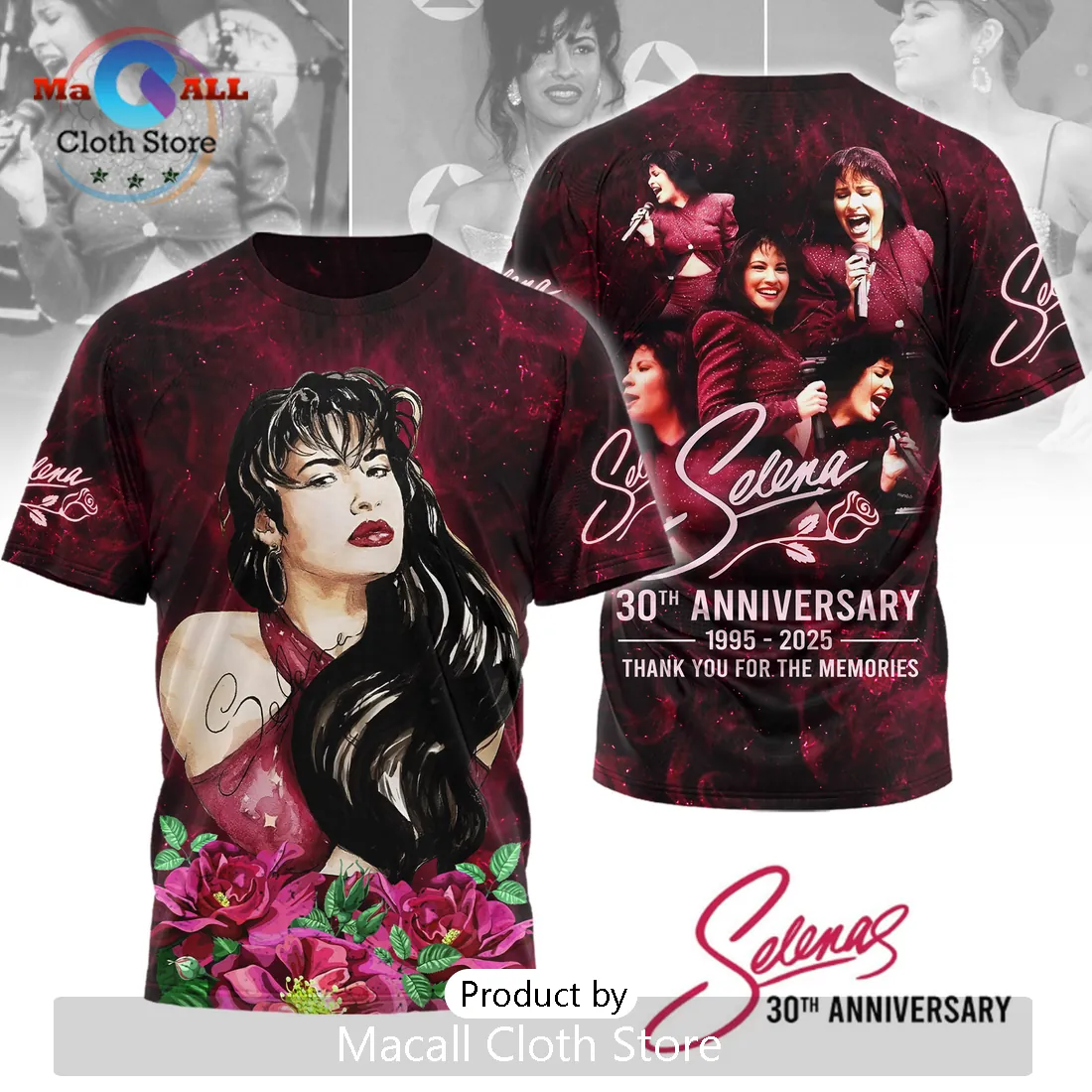 Selena Quintanilla 30th Anniversary Tribute Pullover Hoodie Selena Quintanilla 30th Anniversary Tribute Pullover Hoodie