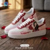 Selena 30th Anniversary White Crystal Air Force 1 Sneakers Selena 30th Anniversary White Crystal Air Force 1 Sneakers