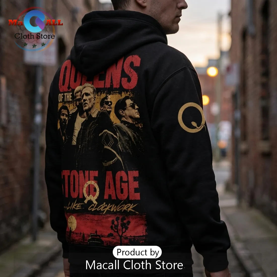 Queens of the Stone Age Premium Pullover Hoodie Queens of the Stone Age Premium Pullover Hoodie