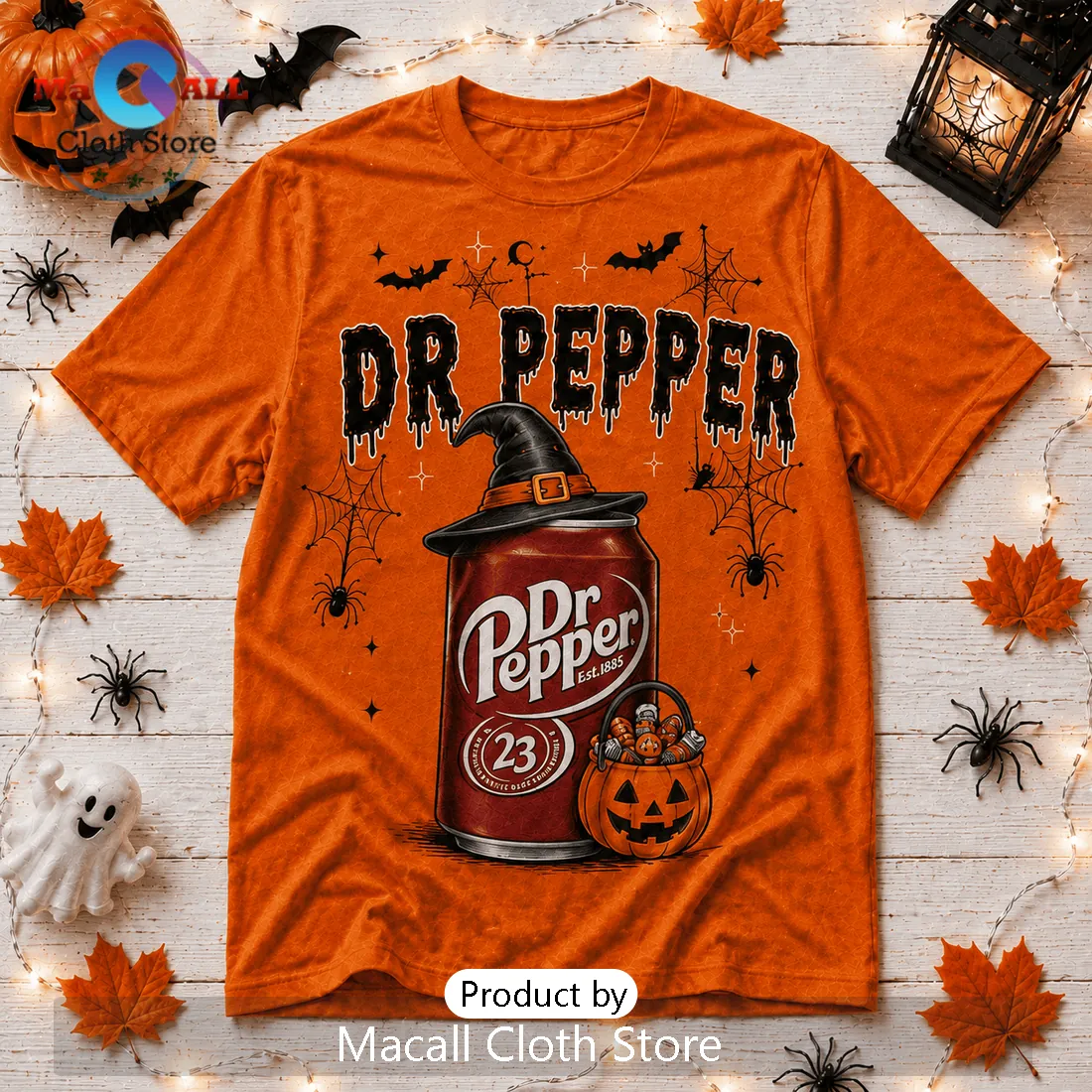 Dr Pepper Halloween Life Is Scary Without Orange T-Shirt Dr Pepper Halloween Life Is Scary Without Orange T-Shirt