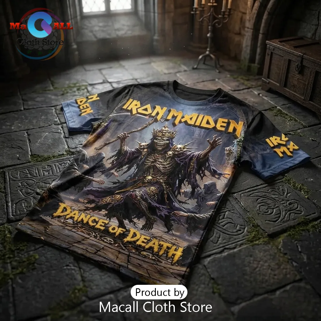 Iron Maiden Dance Of Death Album T-Shirt