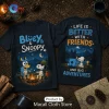 Marilyn Manson x Snoopy Halloween Black T-Shirt Marilyn Manson x Snoopy Halloween Black T-Shirt