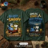 Snoopy Back To School Beige T-Shirt Snoopy Back To School Beige T-Shirt