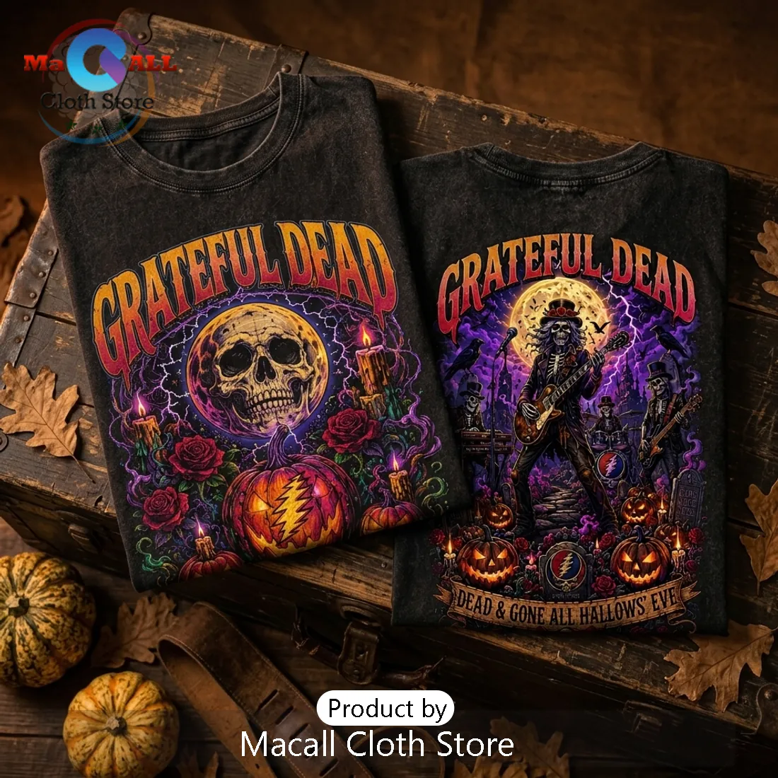 Grateful Dead Midnight Jam Halloween T-Shirt