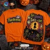 Frankenweenie Character Cemetery Orange T-Shirt