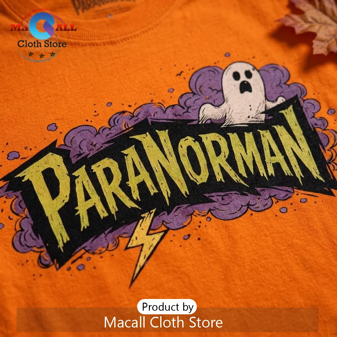 ParaNorman See the Strange Save the Day Orange T-Shirt ParaNorman See the Strange Save the Day Orange T-Shirt