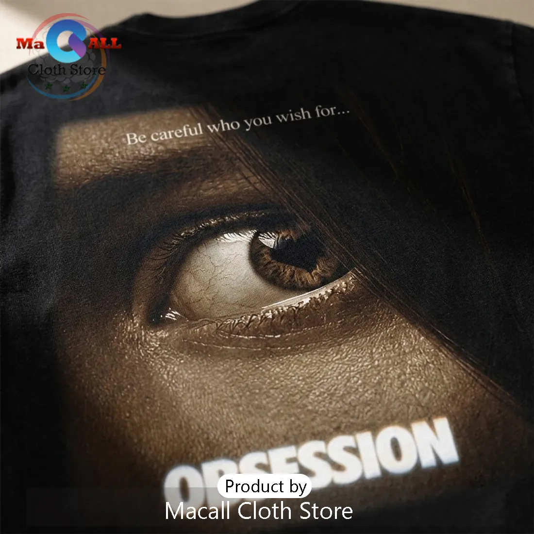 Obsession Psychological Thriller Vintage Black T-Shirt Obsession Psychological Thriller Vintage Black T-Shirt
