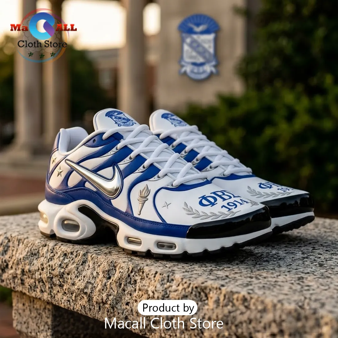 Phi Beta Sigma 1914 Air Max Plus Sport Shoes Phi Beta Sigma 1914 Air Max Plus Sport Shoes