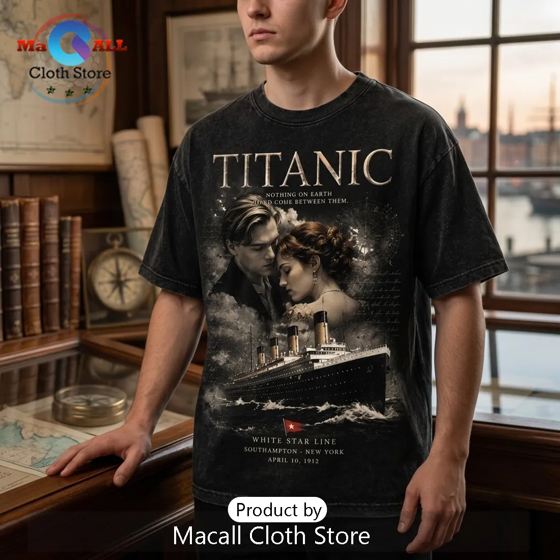 Titanic 1912 Movie Tribute Limited Edition T-Shirt Titanic 1912 Movie Tribute Limited Edition T-Shirt