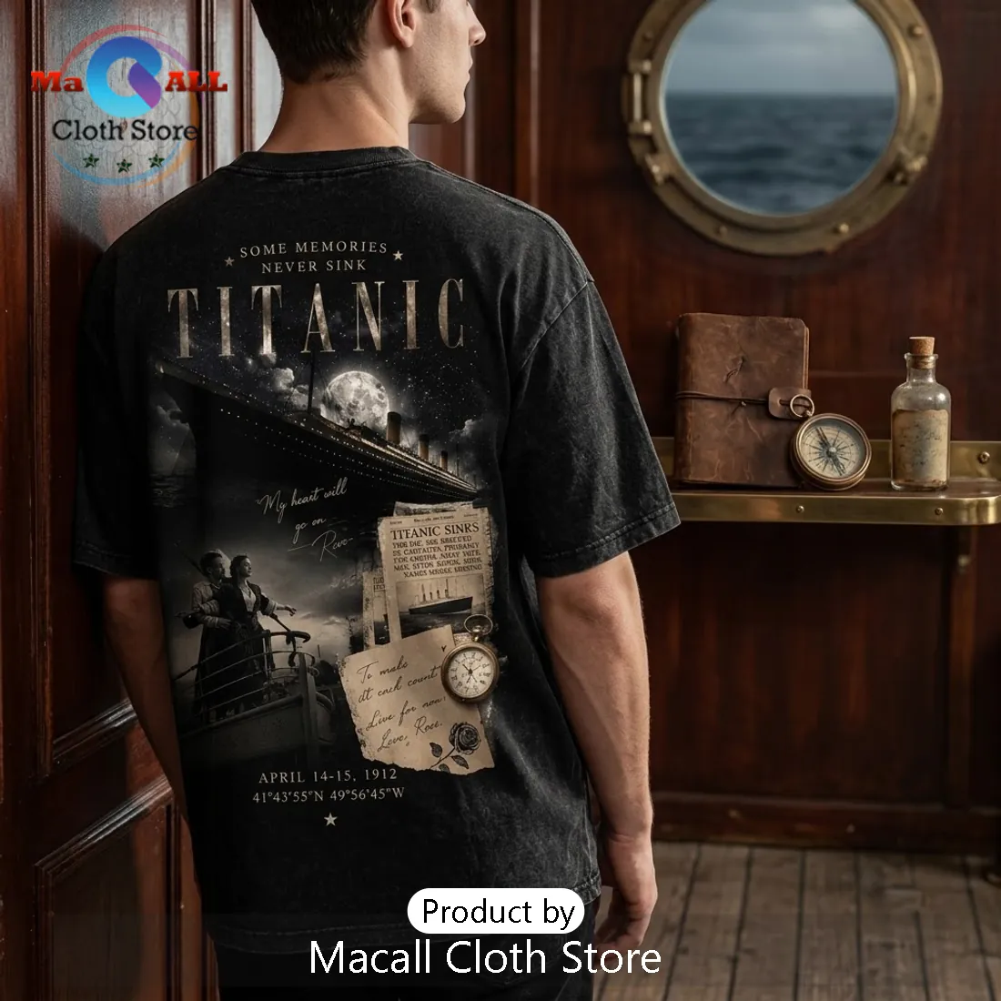 Titanic 1912 Movie Tribute Limited Edition T-Shirt Titanic 1912 Movie Tribute Limited Edition T-Shirt