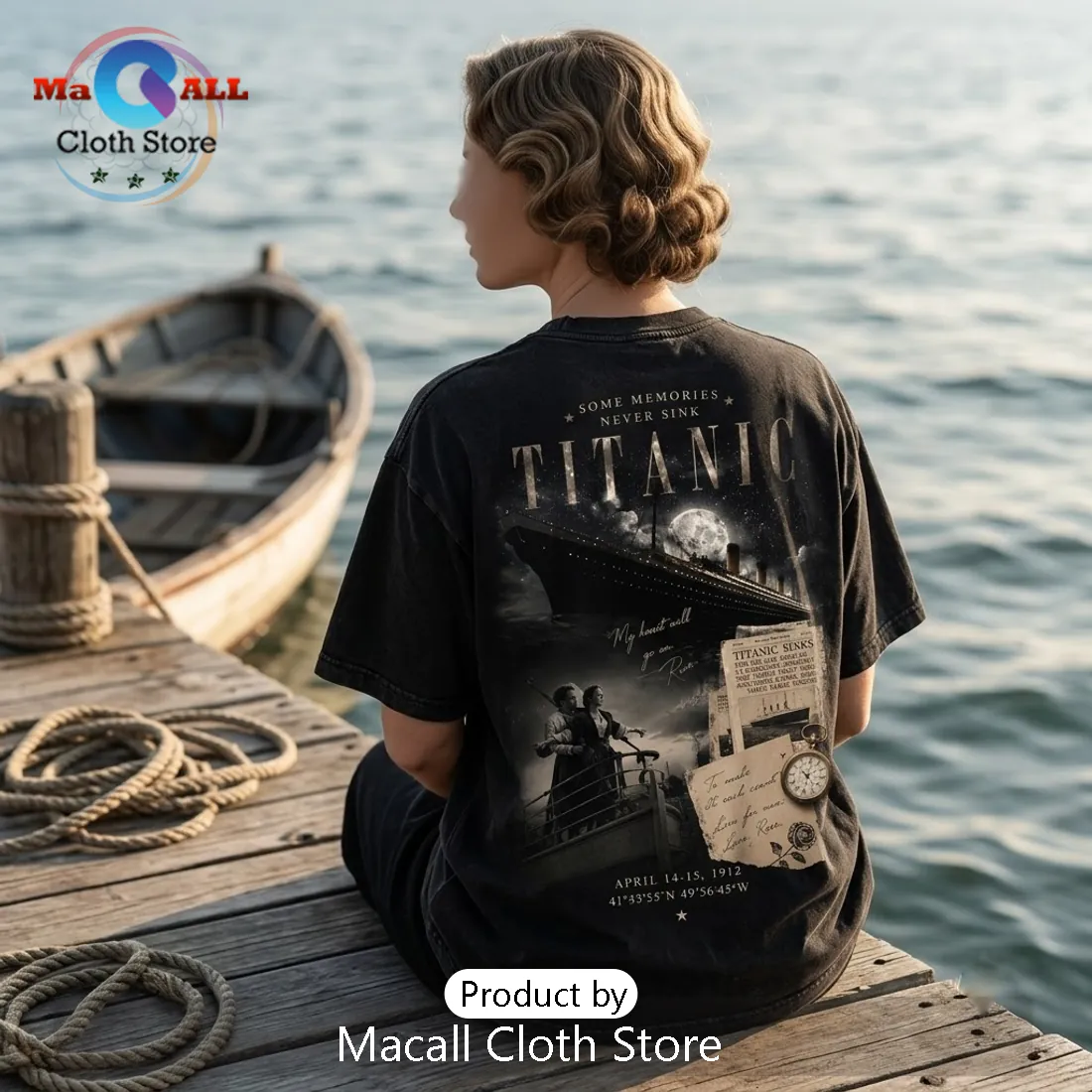 Titanic 1912 Movie Tribute Limited Edition T-Shirt Titanic 1912 Movie Tribute Limited Edition T-Shirt