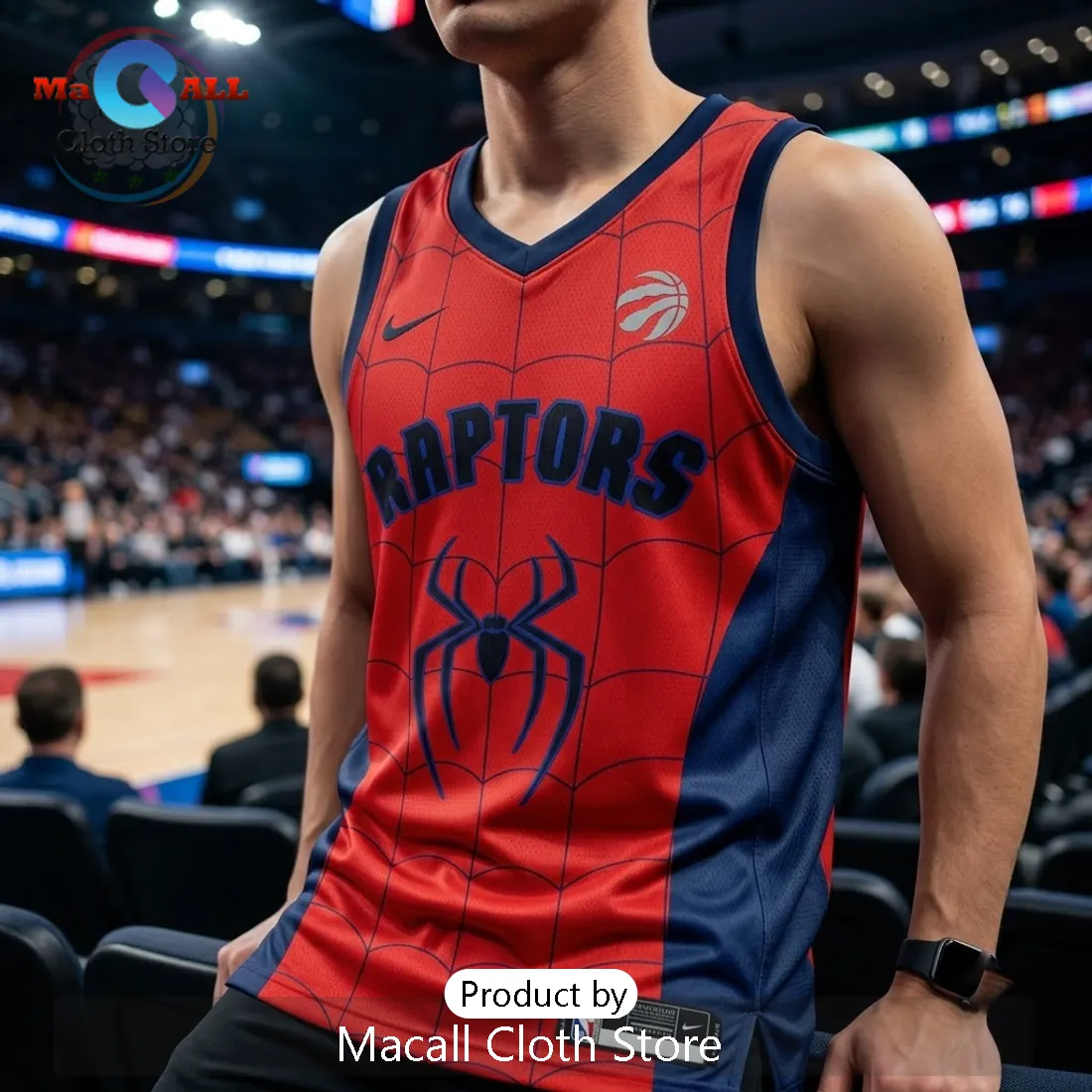 Spider-Man x Toronto Raptors 2026 Edition Basketball Jersey Spider-Man x Toronto Raptors 2026 Edition Basketball Jersey