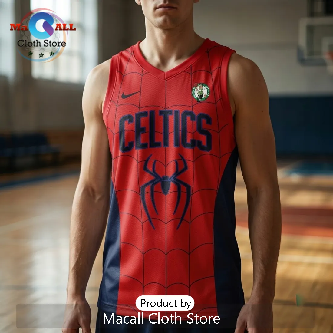Spider-Man x Boston Celtics 2026 Edition Basketball Jersey Spider-Man x Boston Celtics 2026 Edition Basketball Jersey