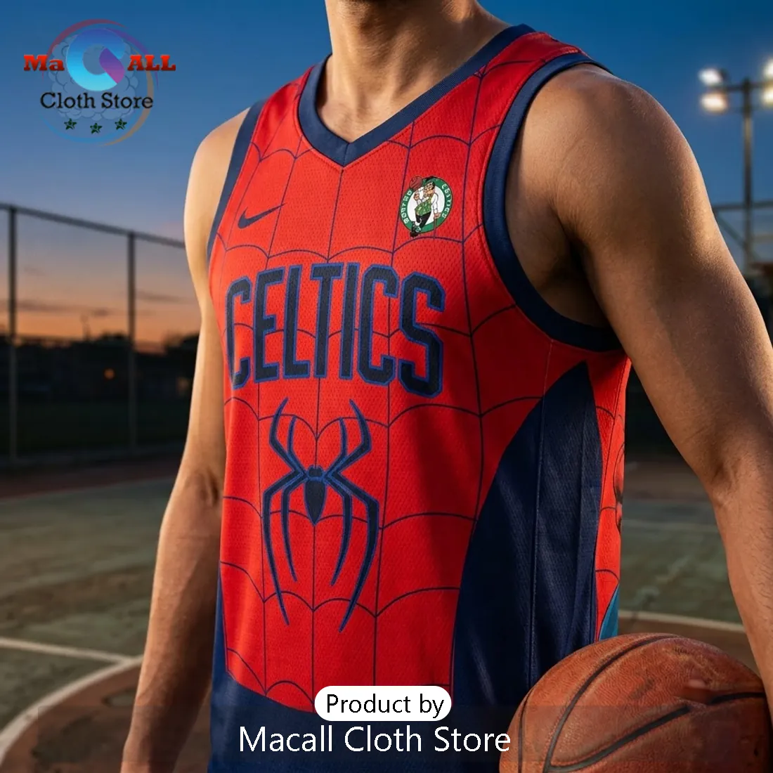 Spider-Man x Boston Celtics 2026 Edition Basketball Jersey Spider-Man x Boston Celtics 2026 Edition Basketball Jersey