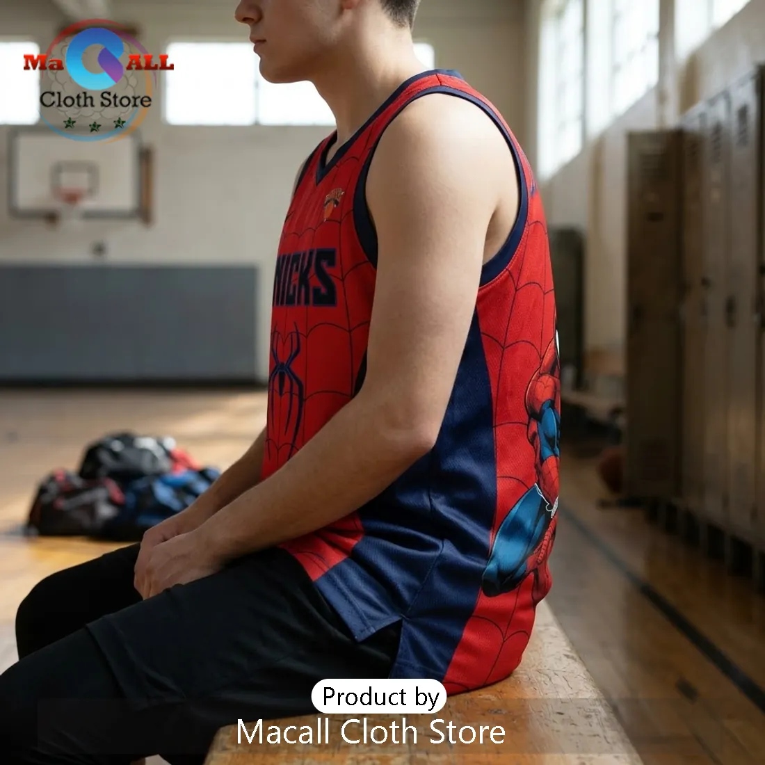 Spider-Man x New York Knicks 2026 Edition Basketball Jersey Spider-Man x New York Knicks 2026 Edition Basketball Jersey