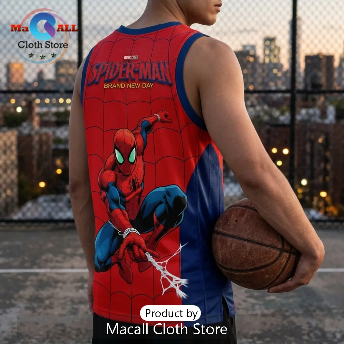 Spider-Man x New York Knicks 2026 Edition Basketball Jersey Spider-Man x New York Knicks 2026 Edition Basketball Jersey