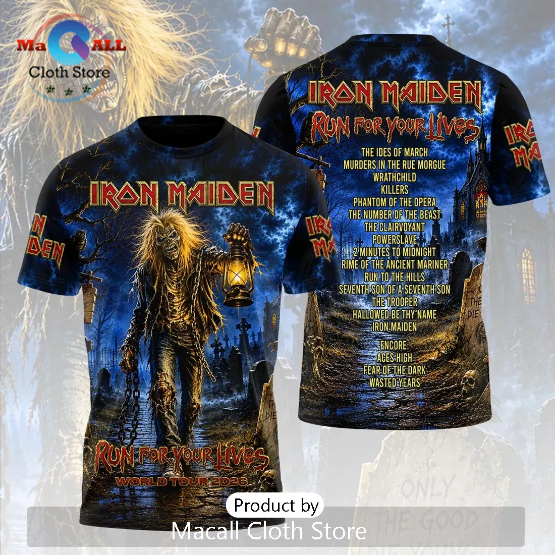 Iron Maiden Eddie Mascot World Tour Shirt 2026 Iron Maiden Eddie Mascot World Tour Shirt 2026