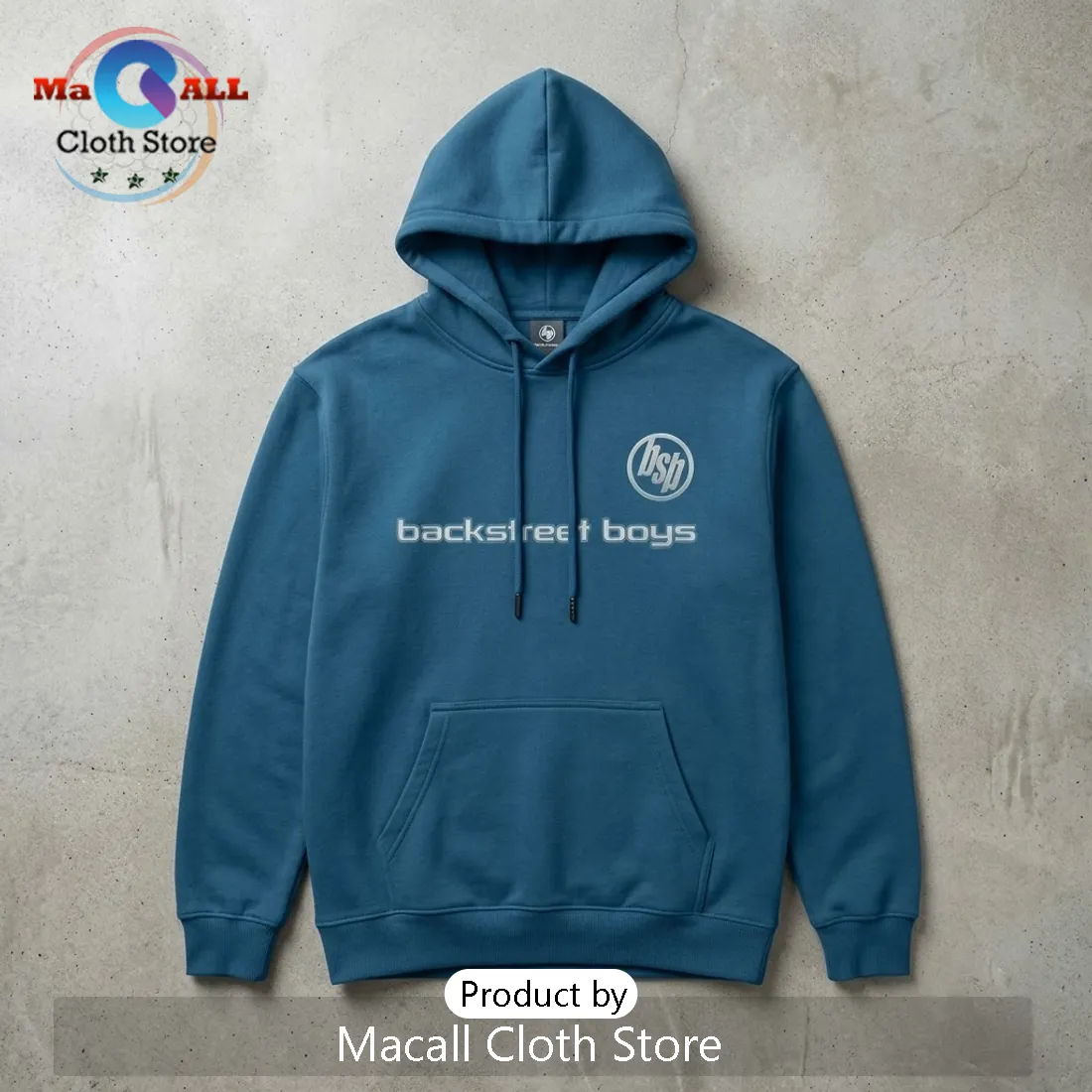 Backstreet Boys Into The Millennium Blue Signature Hoodie Backstreet Boys Into The Millennium Blue Signature Hoodie