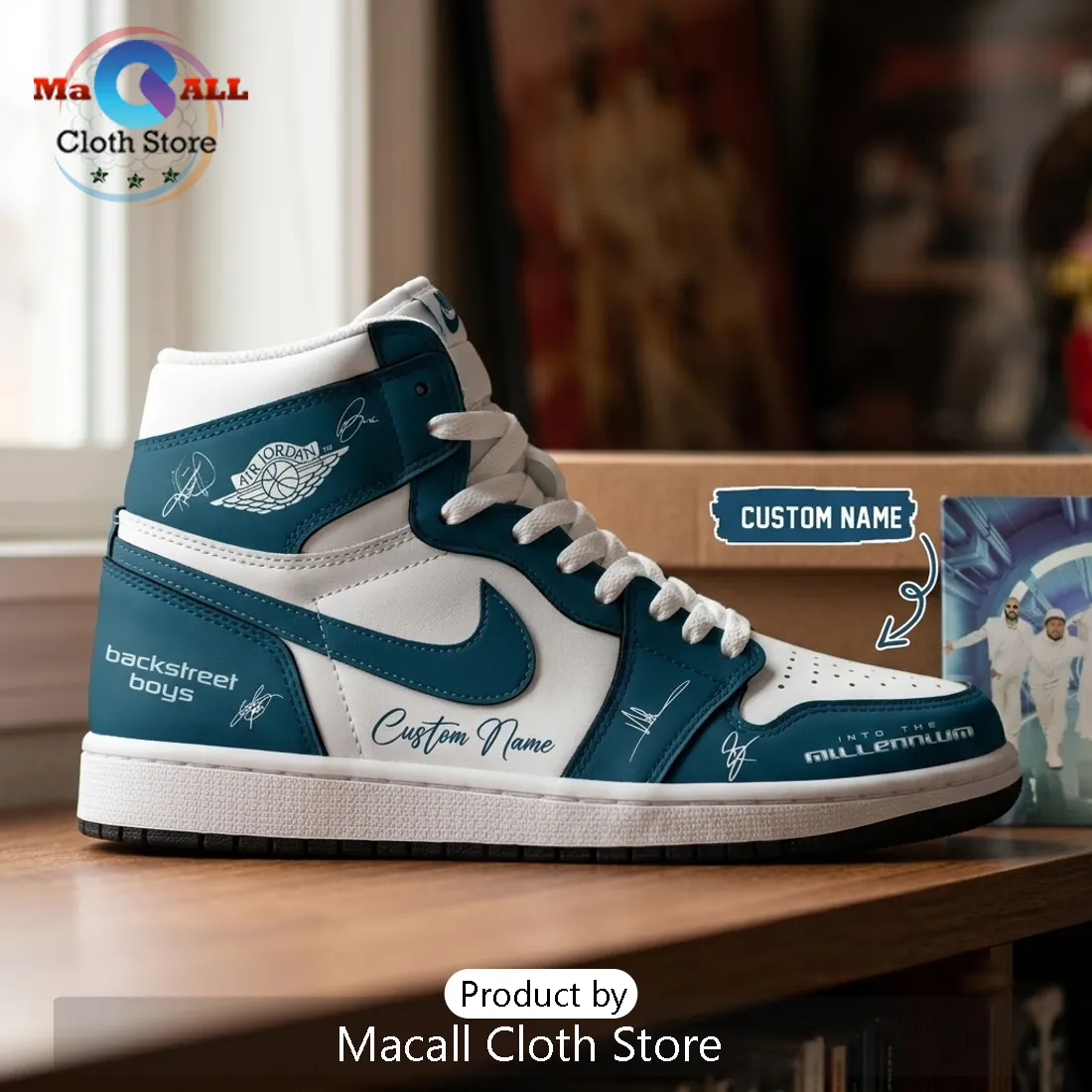 Backstreet Boys Into The Millennium Air Jordan 1 Sneakers Backstreet Boys Into The Millennium Air Jordan 1 Sneakers
