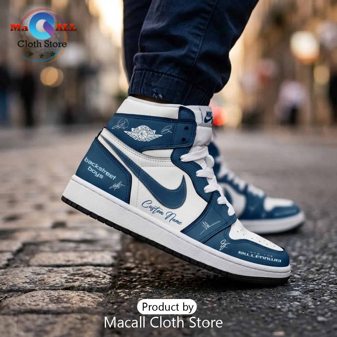 Backstreet Boys Into The Millennium Air Jordan 1 Sneakers Backstreet Boys Into The Millennium Air Jordan 1 Sneakers