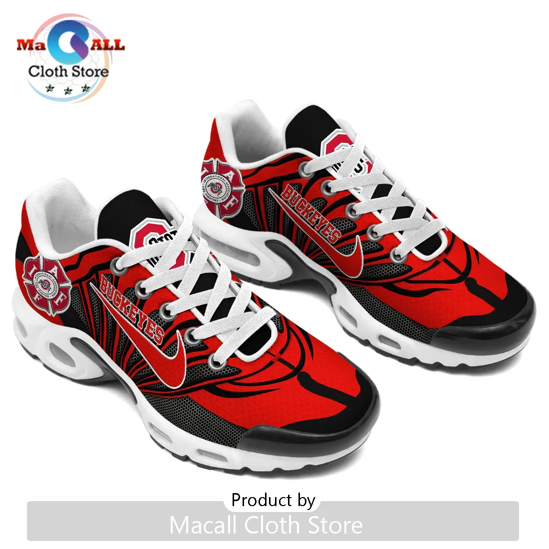 Ohio State Buckeyes IAFF Firefighter TN Sneakers Ohio State Buckeyes IAFF Firefighter TN Sneakers