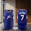 Philadelphia 76ers Jaylen Brown 2026 Exclusive Black Jersey Philadelphia 76ers Jaylen Brown 2026 Exclusive Black Jersey