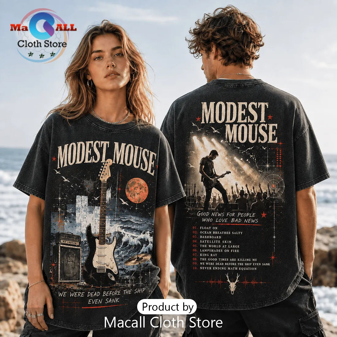 Modest Mouse Good News Album Art T-Shirt Modest Mouse Good News Album Art T-Shirt