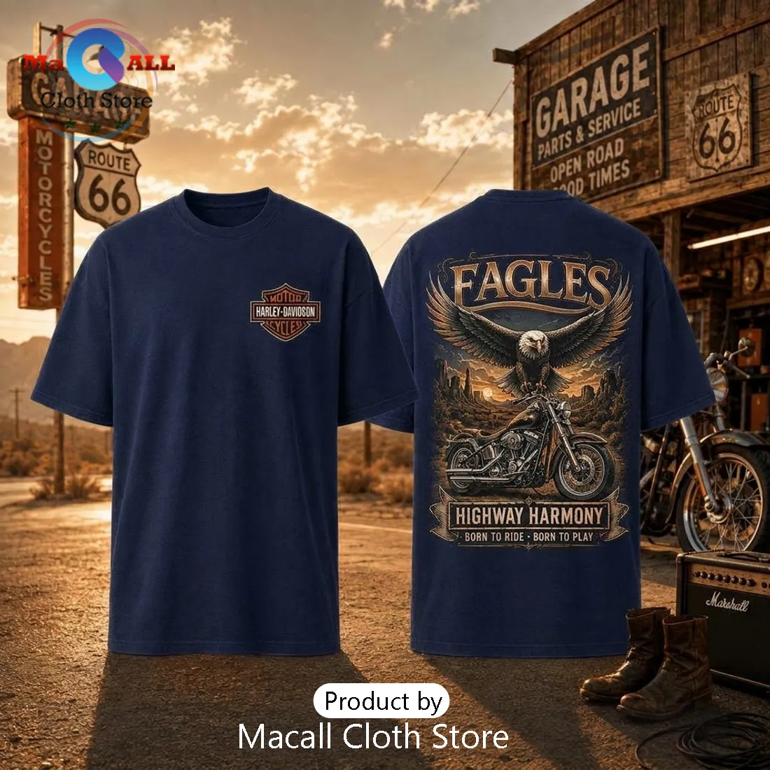 Philadelphia Eagles Motorcycle Eagle Road Trip Black T-Shirt Philadelphia Eagles Motorcycle Eagle Road Trip Black T-Shirt