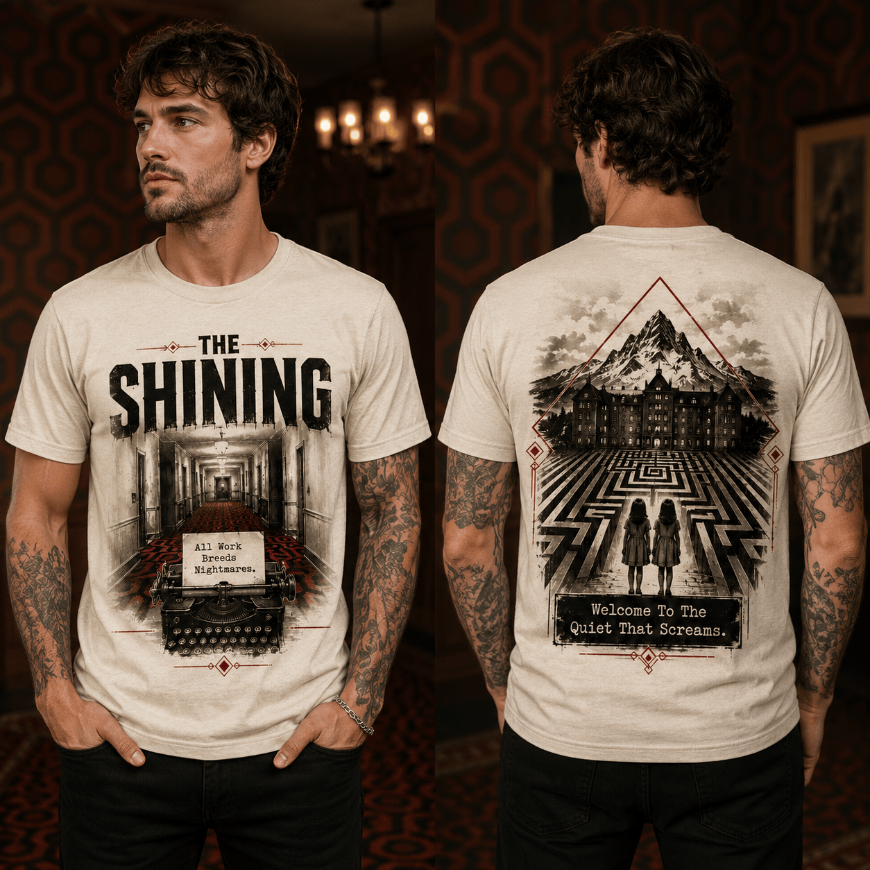 The Shining Stephen King Horror Movie T-Shirt The Shining Stephen King Horror Movie T-Shirt