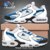 Memphis Tigers 2026 Personalized Navy White Air Sneakers Memphis Tigers 2026 Personalized Navy White Air Sneakers